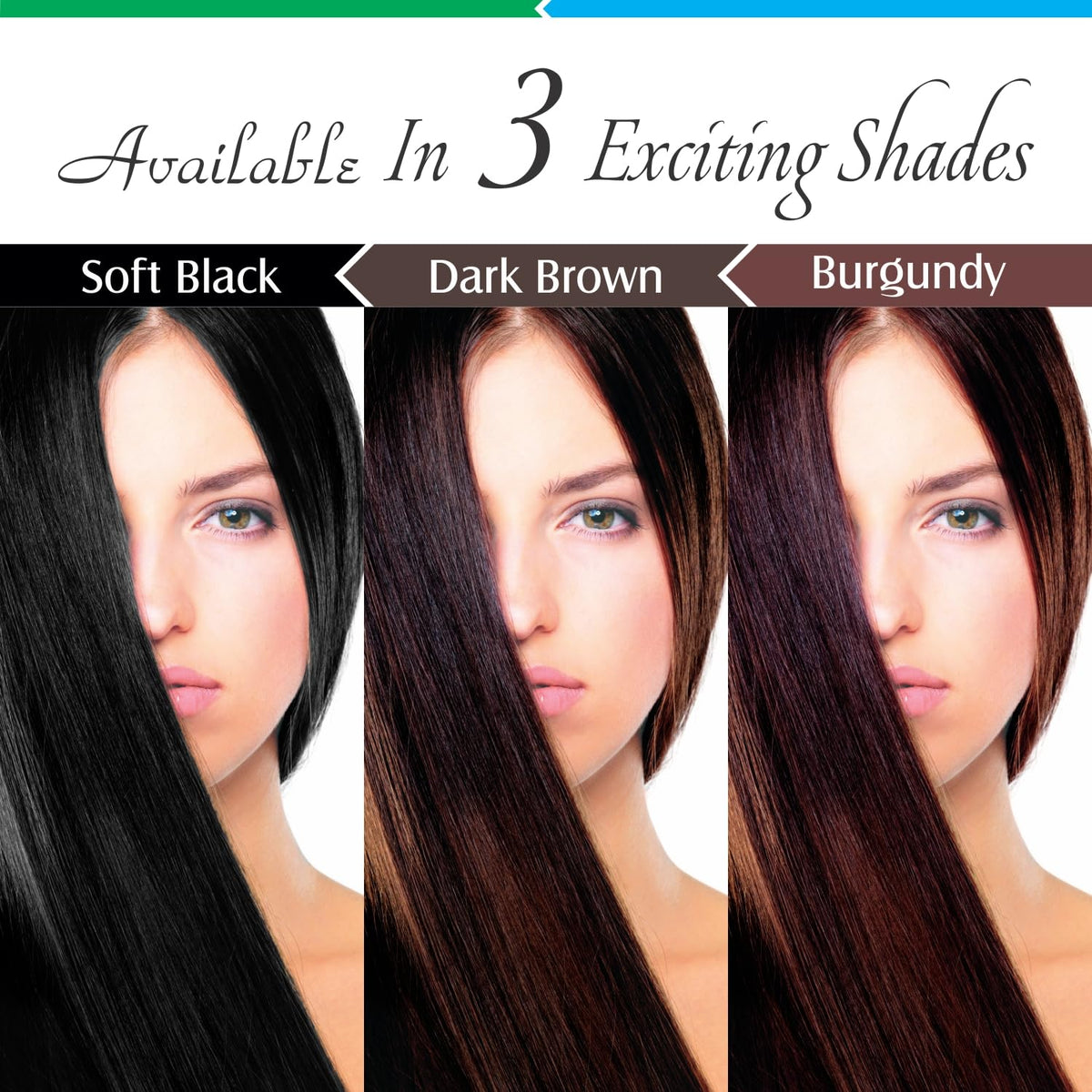 White Smoke Vegetal Safe Hair Color Soft Black 100gm (3.5 Oz) Safe and Natural Hair Dye