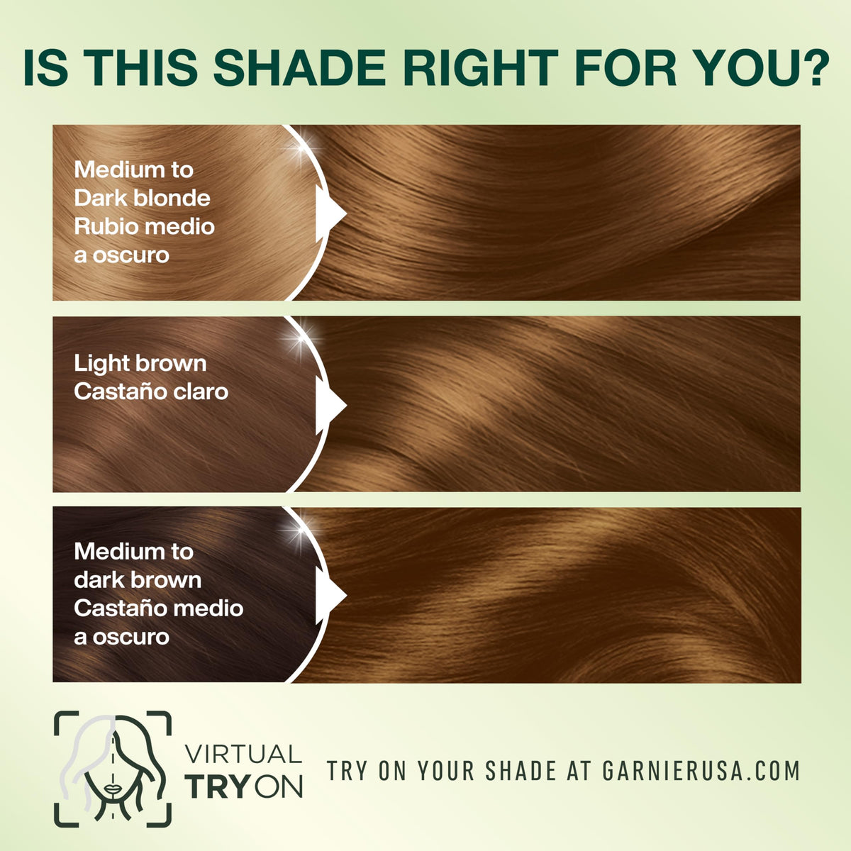 Saddle Brown Garnier Nutrisse Ultra Crème Hair Color, Permanent Hair Dye with 100% Gray Coverage, Vegan & Cruelty-Free, 63 Light Golden Brown (Brown Sugar), 2 Count