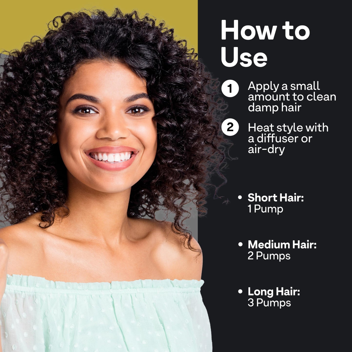 Black Colorproof Tru Curl Enhancing Crème 6.4 Fl oz. Curl Creme with Black Currant, Jasmine & Peach Scent, Anti-Frizz, Humidity Control & Nourishing Curl Cream for Curly Hair Formula