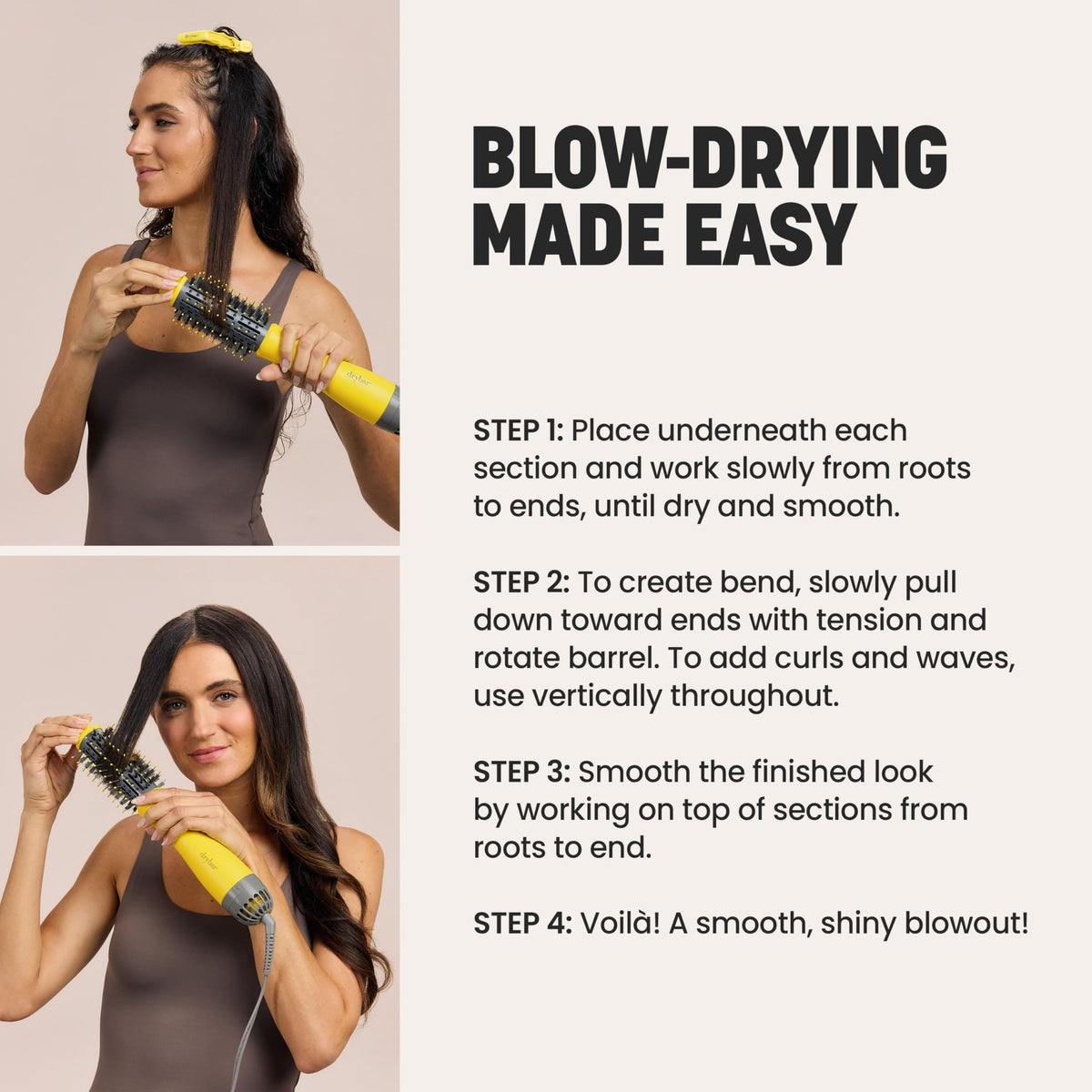 Misty Rose Drybar Blow-Dryer Brush Shot Collection