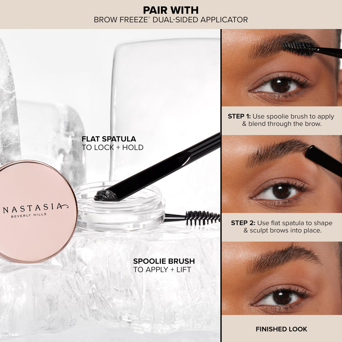 White Smoke Anastasia Beverly Hills - Brow Freeze Extreme Hold Clear Brow Styling Wax