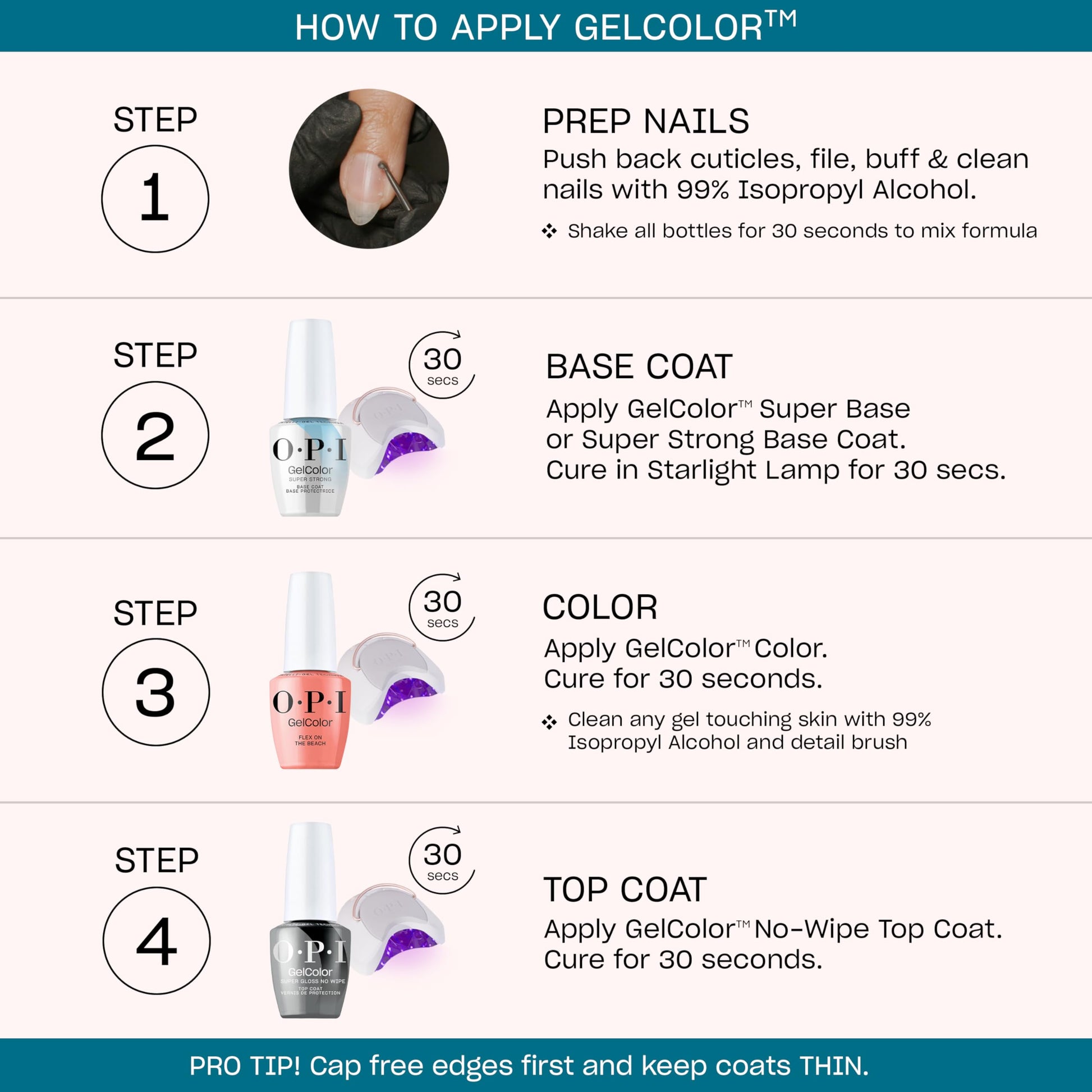 White Smoke OPI GelColor Suzi is My Avatar | Opaque Warm Pastel Blush-Nude Crème LED Cure Gel Nail Polish | Salon-Quality Shine, Long-Lasting Wear | 0.5 Fl Oz