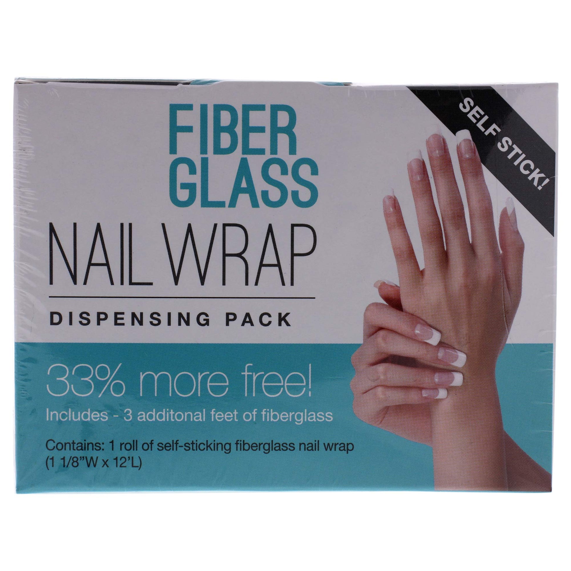 Dark Gray Cuccio Pro Fiberglass Nail Wrap - Strengthening, Repairing - Cranberry - 1 1/8 X 12 in