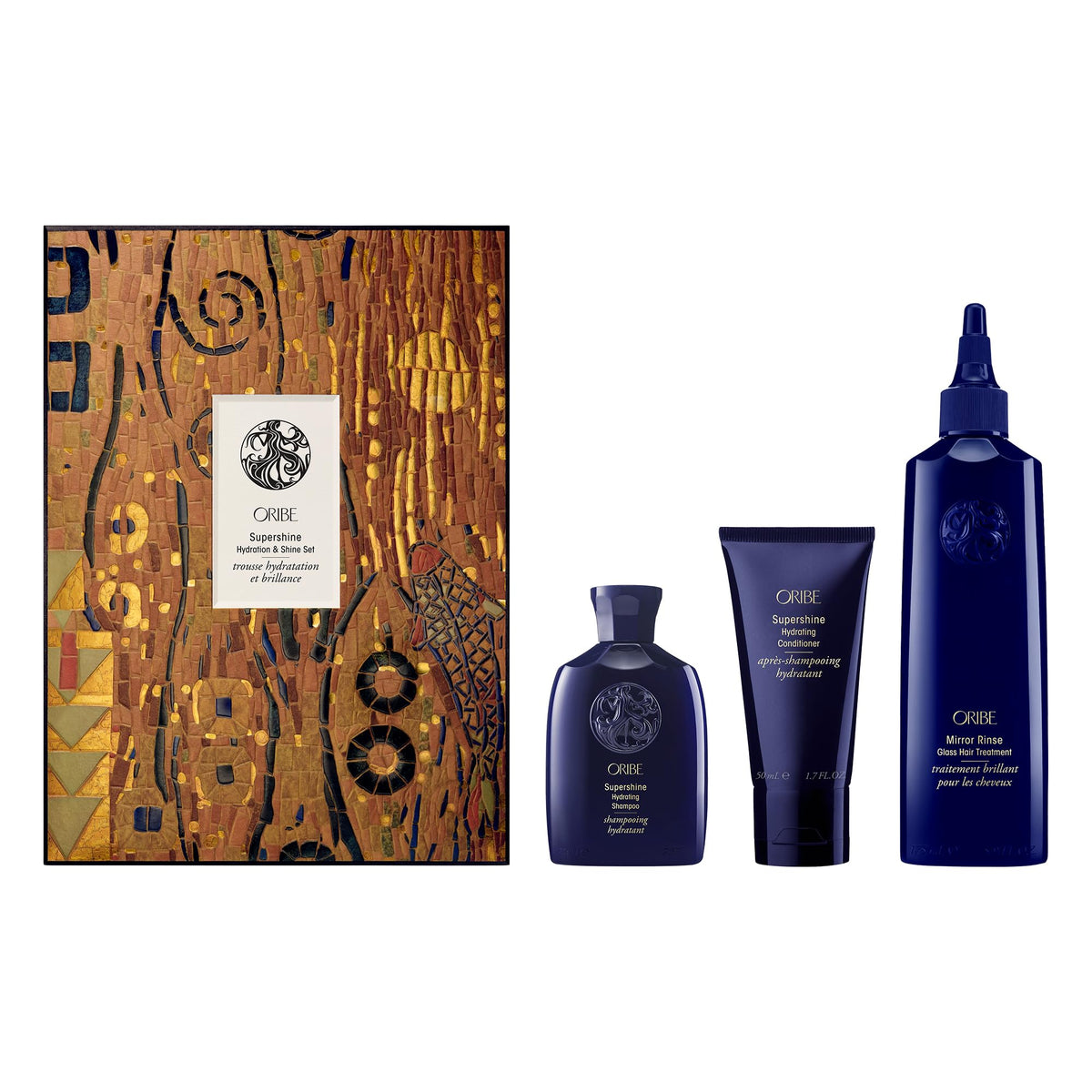 White Smoke Oribe Supershine Hydration & Shine Holiday Set - Hydrates Hair & Adds Shine
