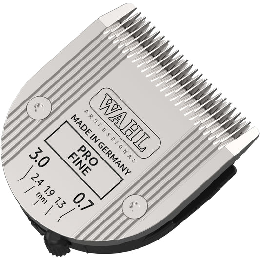 White Smoke Wahl Professional Animal 5-in-1 Pro Adjustable Clipper Blade - for Arco, 5 Style Groom, Bravura, Chromado, Creativa, Figura & Motion Clippers - Replacement Blades - Silver
