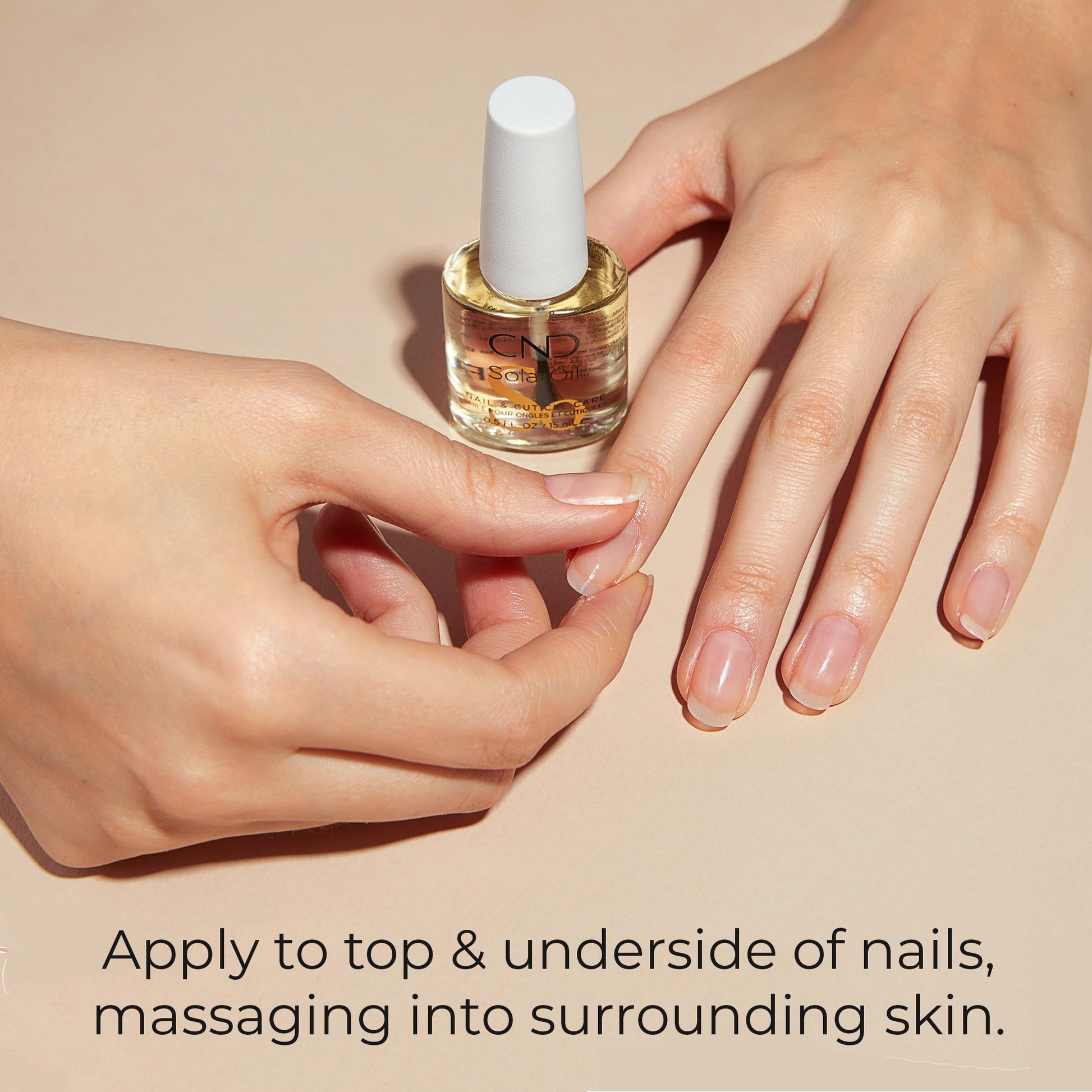 Gray CND SolarOil Cuticle Oil, Natural Blend Of Jojoba, Vitamin E, Rice Bran and Sweet Almond Oils, Moisturizes and Conditions Skin, Pack Of 1, 0.125 fl oz