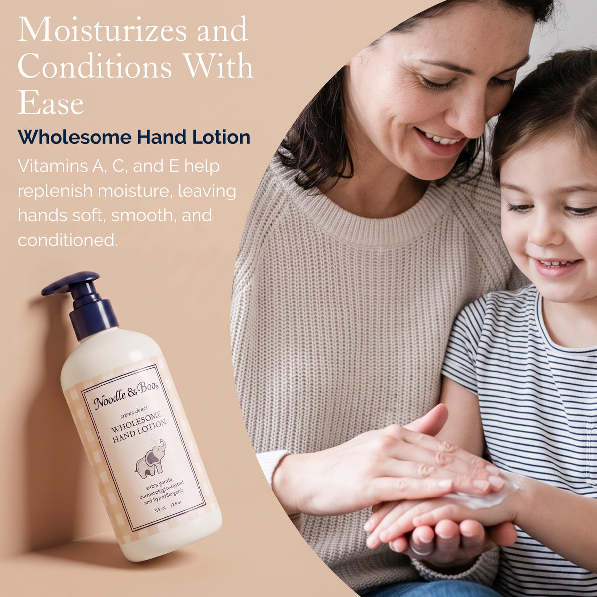 Tan Noodle & Boo Hand Care Essentials, Hand Wash + Lotion, 2-Piece Set, 12 Oz
