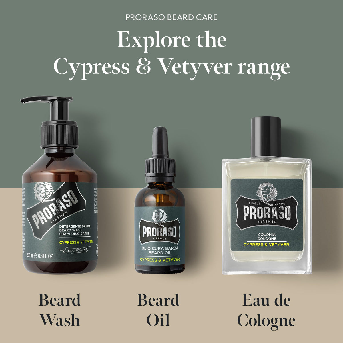 Gray Proraso Cypress and Vetvyer Cologne