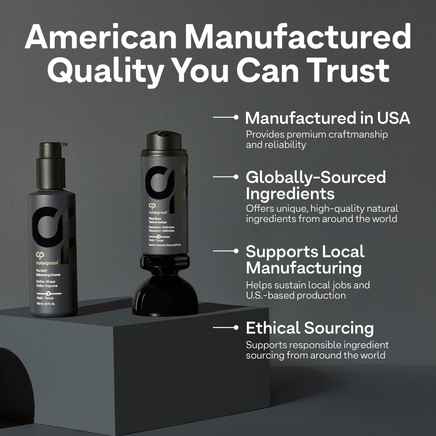 Dim Gray Colorproof Humidity Rx Style Lock Hair Spray 5 Fl. Oz. Sulfate Free Hairspray with Coconut Wood Scent