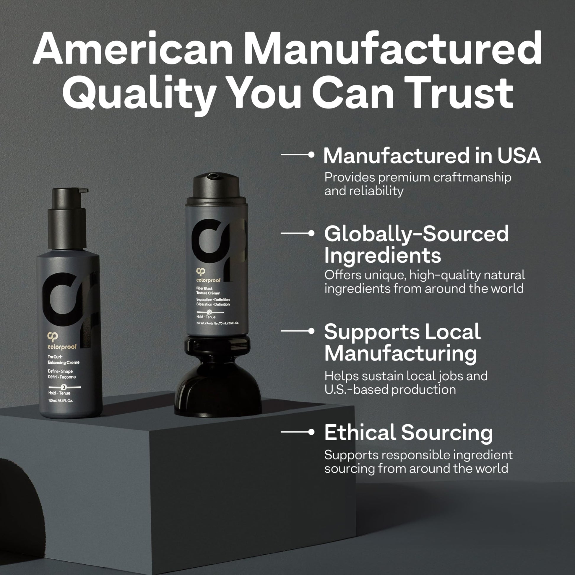 Dim Gray Colorproof Humidity Rx Style Lock Hair Spray 5 Fl. Oz. Sulfate Free Hairspray with Coconut Wood Scent