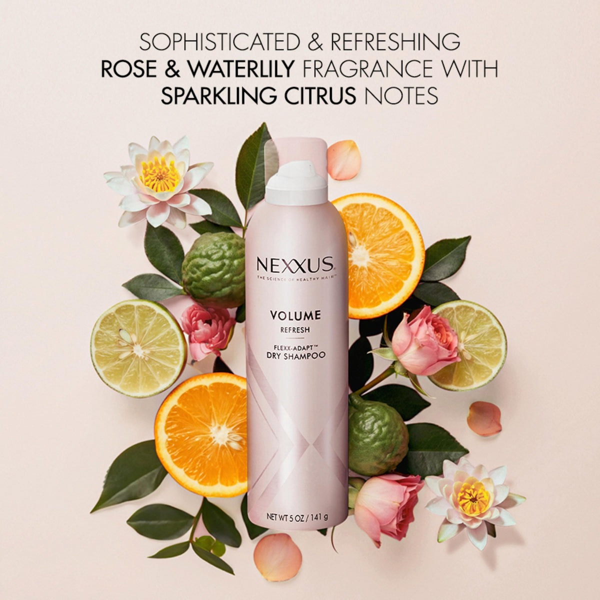 Light Gray Nexxus Volume Refresh Dry Shampoo 5 oz