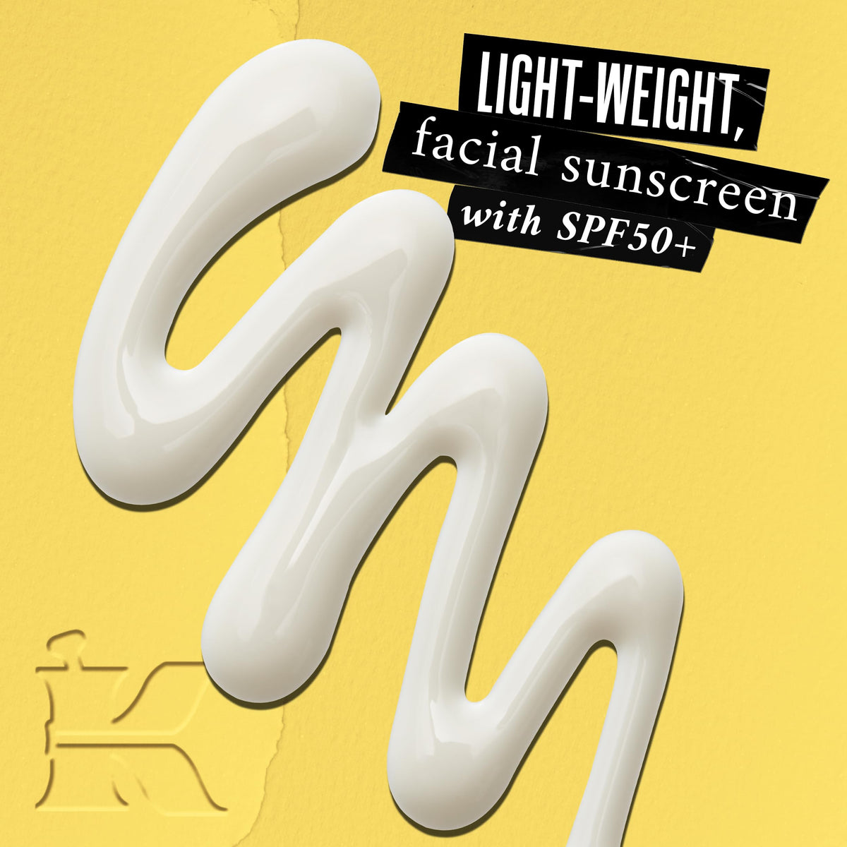Light Goldenrod Kiehl's - Super Fluid Daily UV Defense Sunscreen SPF 50+ Lightweight Finish
