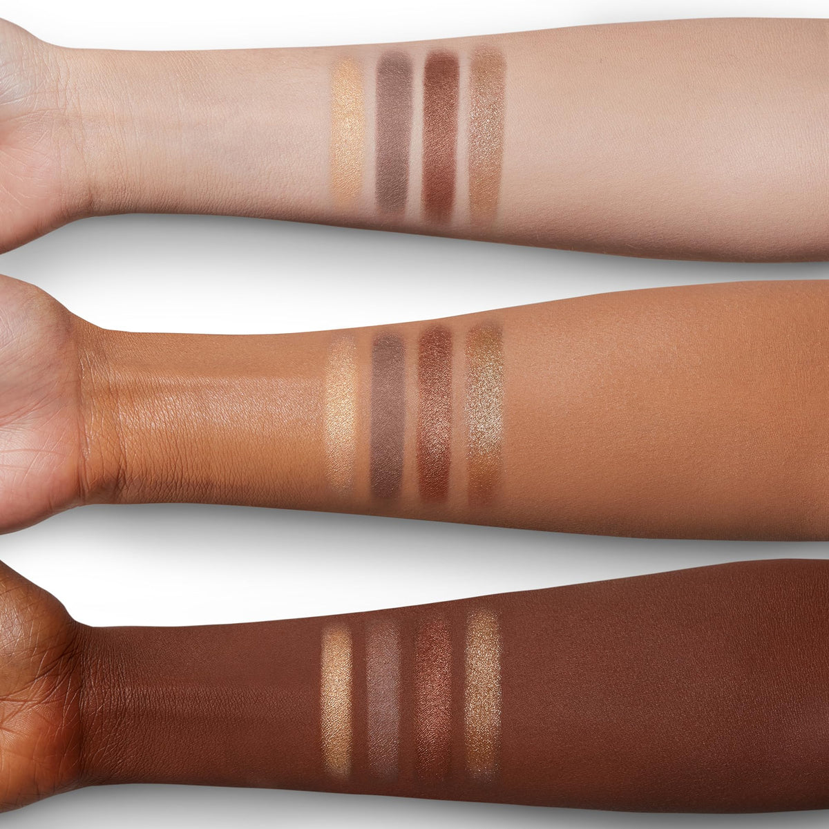 Tan Charlotte Tilbury Bigger, Brighter Eyeshadow Palette