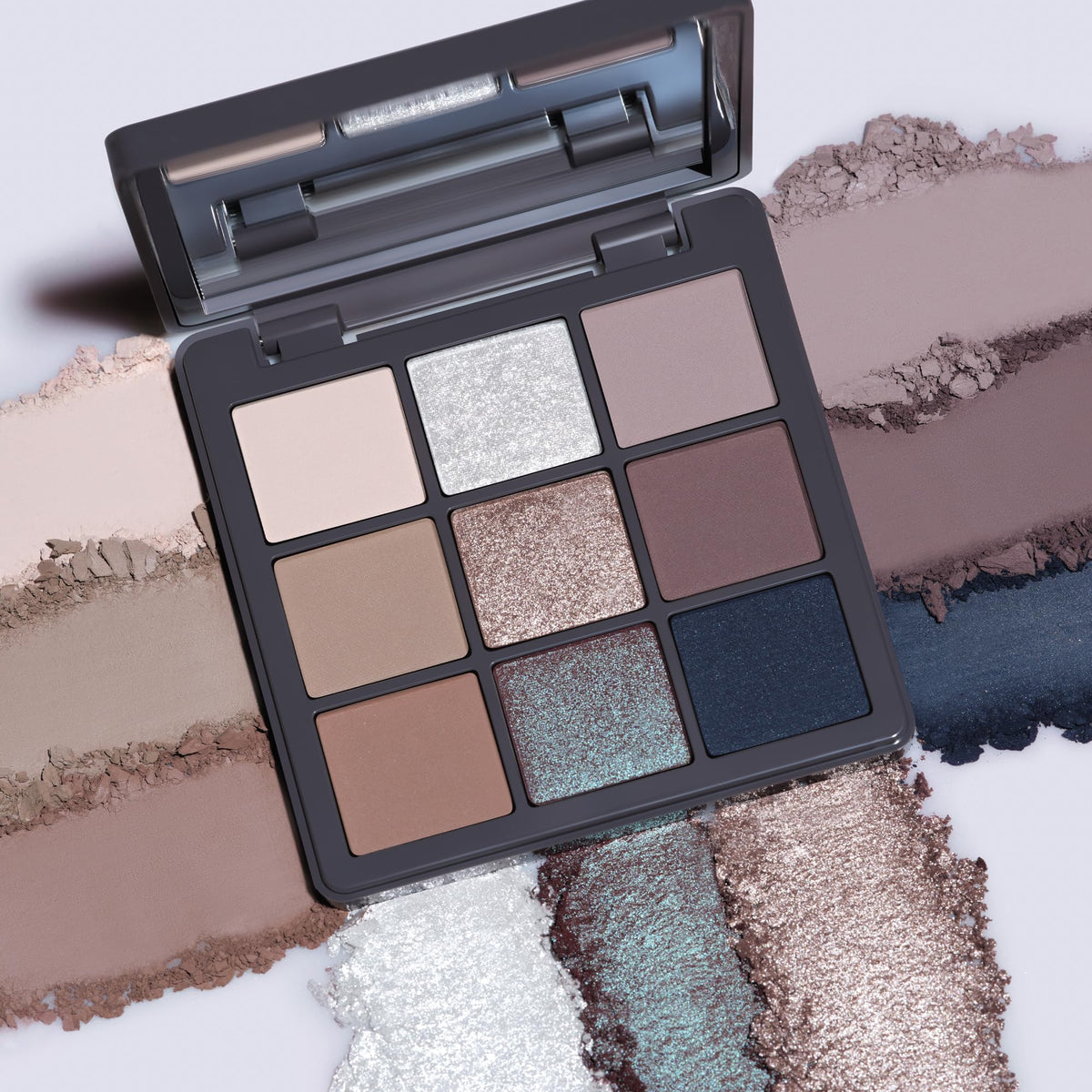 Light Gray Anastasia Beverly Hills - Embers Mini Eyeshadow Palette Warm Fiery Tones
