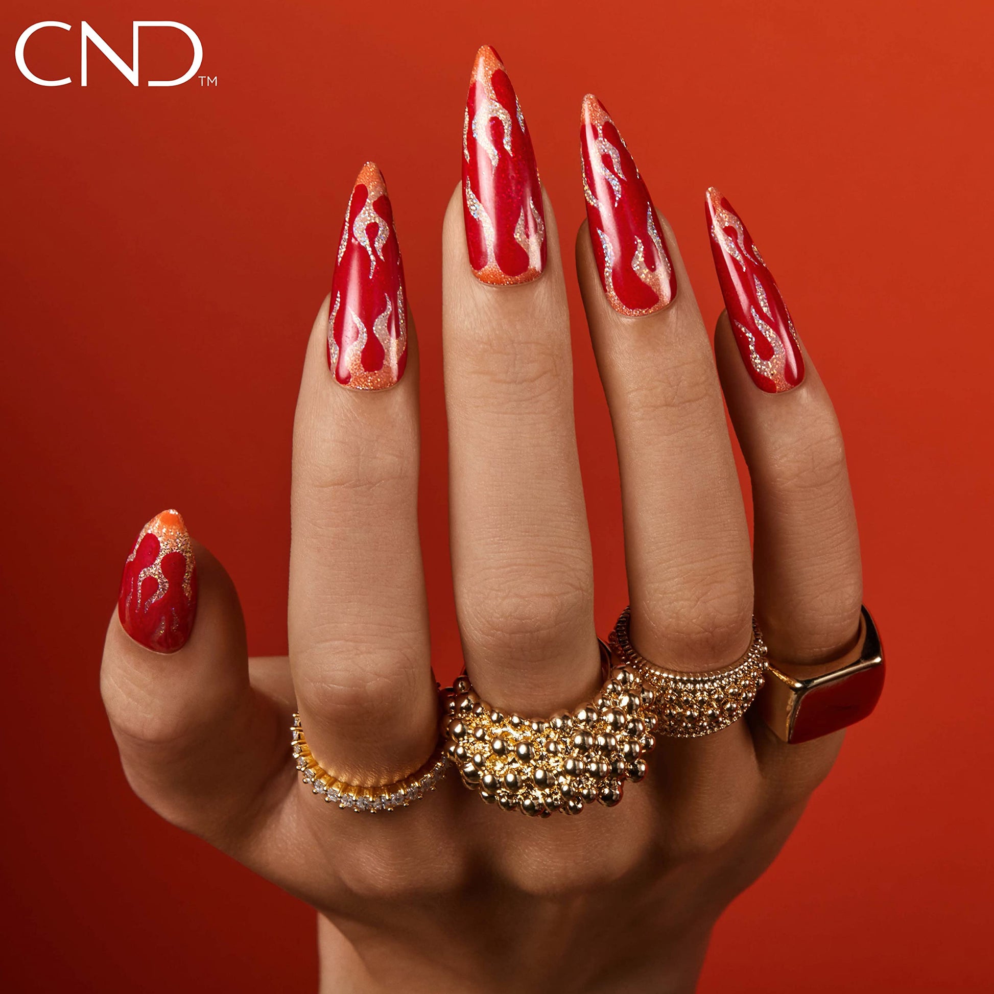 Firebrick CND Vinylux Longwear Pink Nail Polish, Gel-like Shine & Chip Resistant Color, 0.5 Fl Oz
