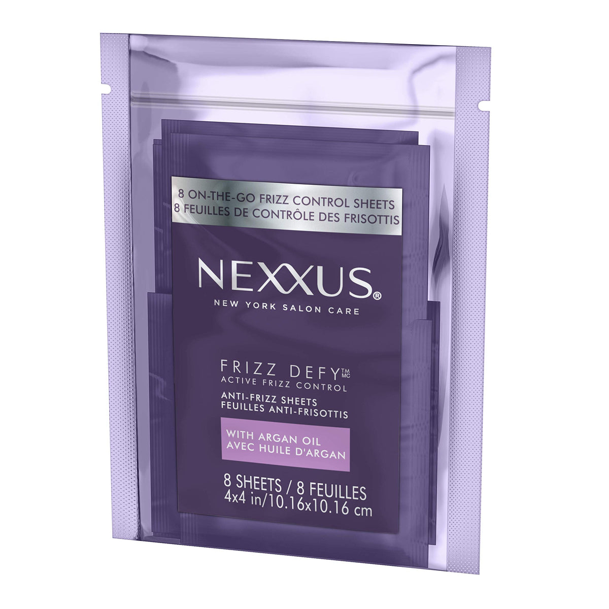Dark Slate Gray Nexxus Defy Anti-Frizz, 8 Count