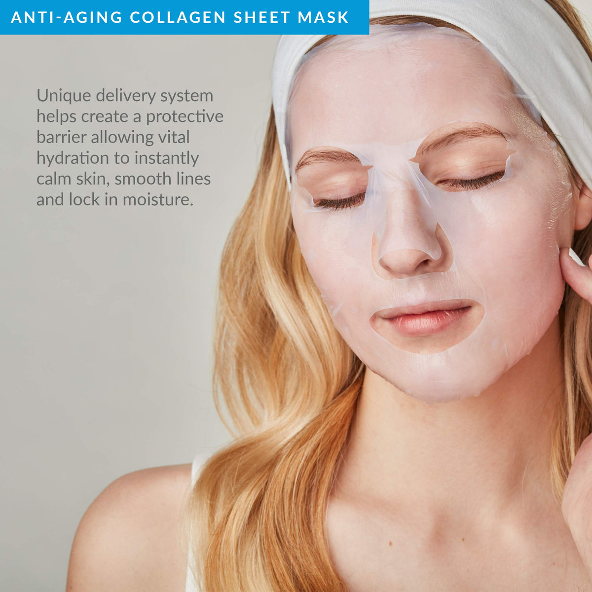 Gray PMD Recovery Anti-Aging Collagen Sheet Mask, 5 ct.