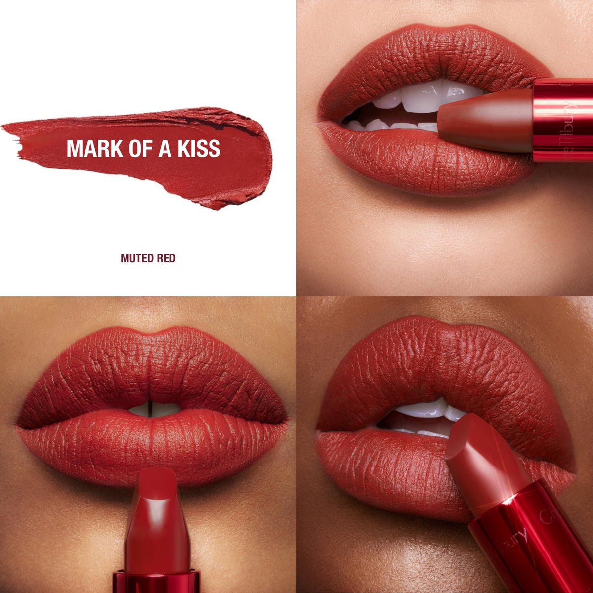 White Smoke Charlotte Tilbury Matte Revolution Lipstick - Long Lasting, Hydrating