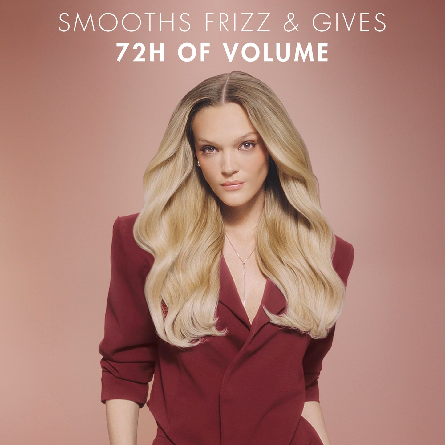 Rosy Brown Nexxus Blow Dry Cream Frizz Control for Weightless Style & Volume, with StyleProtect Technology 6 oz