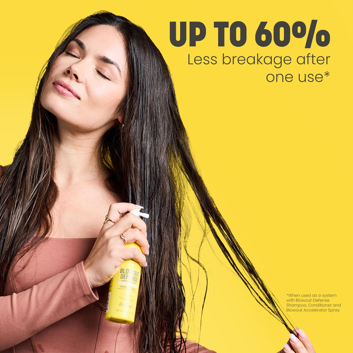 Gold Drybar Blowout Defense Strengthen & Extend Blowout Accelerator Spray
