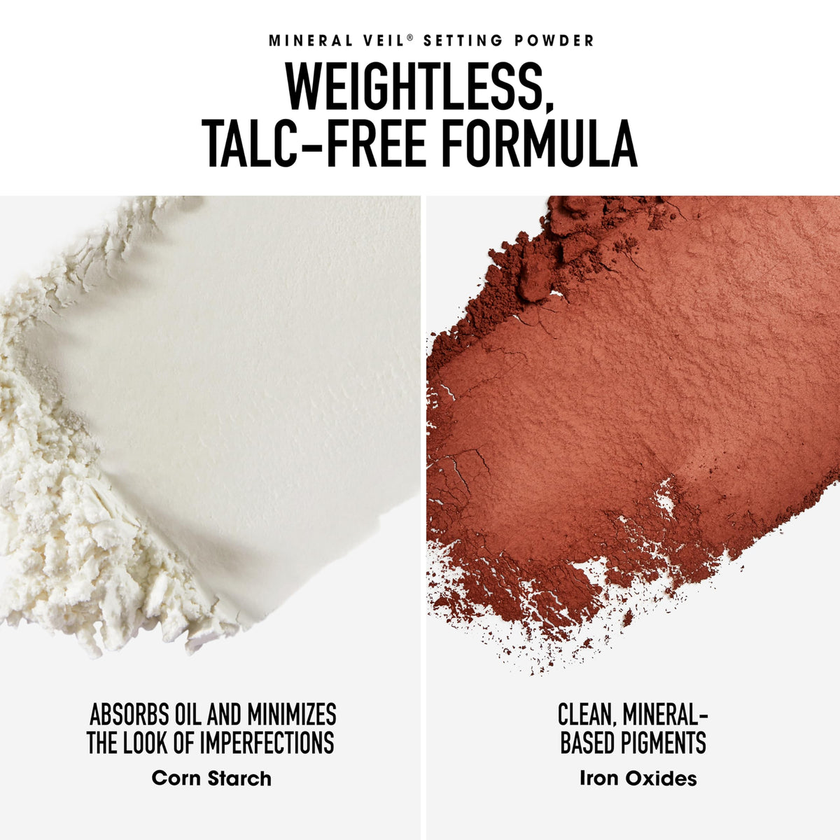 White Smoke bareMinerals Original Get Started Kit 3-Piece Mineral Makeup Set, Fair Light, Vegan, Cruelty-Free & Dermatologist-Tested