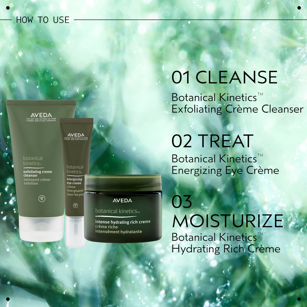 Light Cyan AVEDA Botanical Kinetics Energizing Eye Creme | Helps Brighten Under Eyes, Reduces the Look of Dark Circles | with Licorice Root and Caffeine | 96% Naturally Derived*, 0.5 Fl Oz