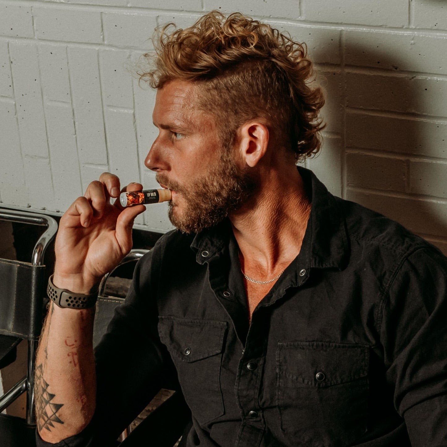 Black 18.21 Man Made Lip Balm - Original Old Fashioned Flavor, Lip Protectant Hydrates & Moisturizes with Beeswax, Cocoa Butter & Vitamin E