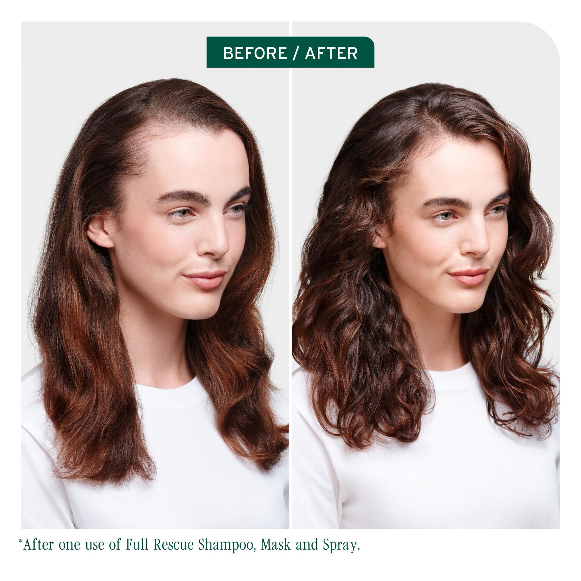 White Smoke Biolage Full Rescue Densifying Leave-In Spray - Instantly Fuller-Looking Hair, Controls Flyaways, Detangles for Easy Styling, Rosemary Oil & Niacinamide, Vegan & Cruelty-Free, 8.5 Fl Oz