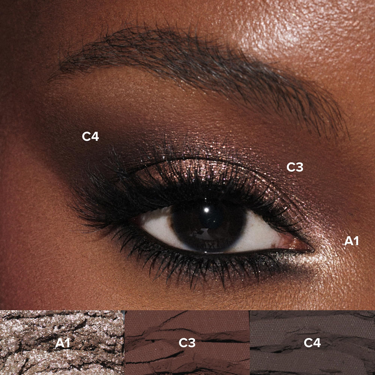 Dark Olive Green Anastasia Beverly Hills - Fall Romance Deep Jewel Tone Eyeshadow Palette