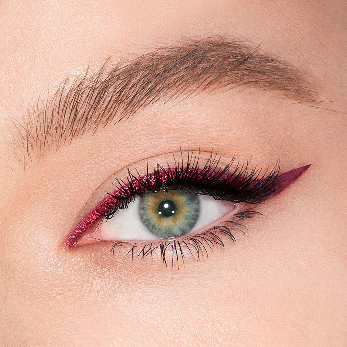 Peach Puff Charlotte Tilbury Exagger-Eyes Eyeliner Duo - Dual-Ended - Metallic & Matte