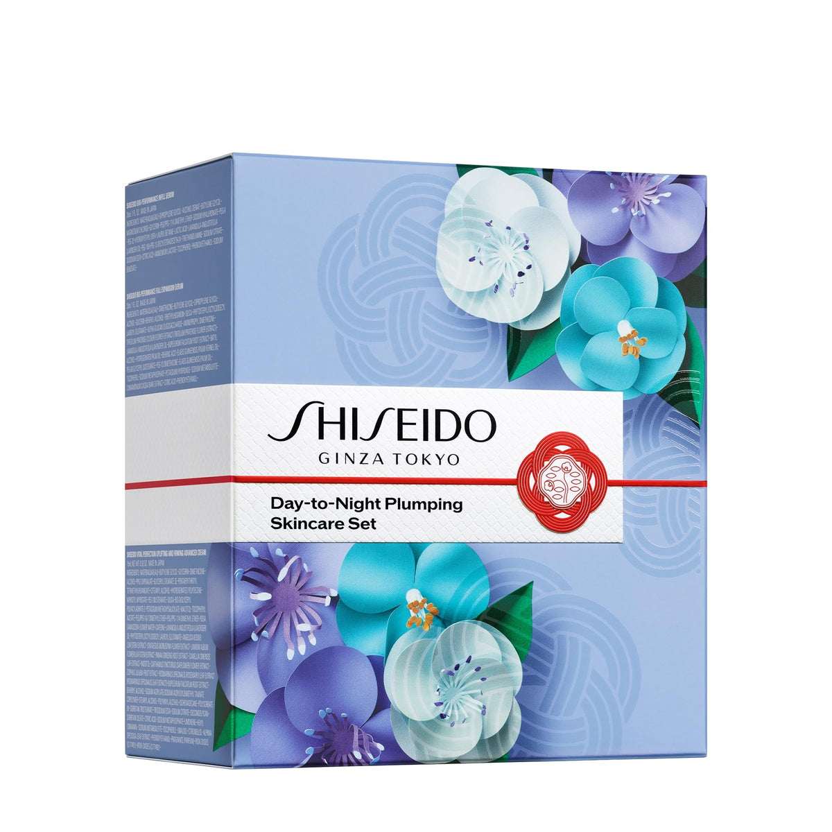 Light Steel Blue Shiseido Day-to-Night Plumping Skincare Set - Bio-Performance Skin Filler Serums (30mL x2), Vital Perfection Advanced Cream (15mL), Eye Cream (5mL) & Intensive WrinkleSpot Treatment (2mL) - $375 Value
