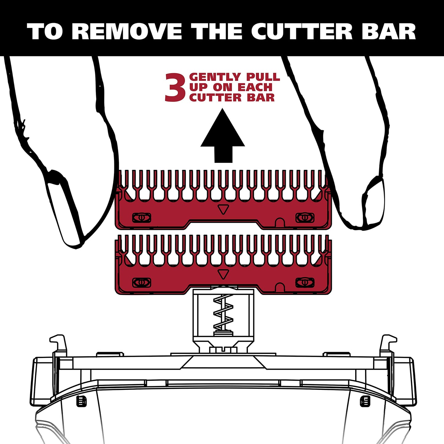 White Smoke Wahl Clean & Close Shaver Replacement Foil & Cutter Bar for 7046 Series - Model 7046-100