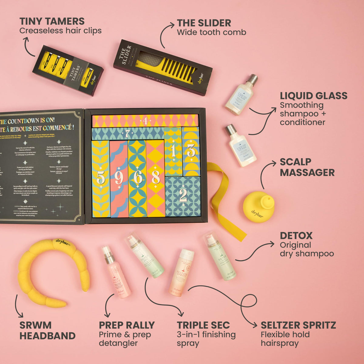 Light Pink Drybar House of Blowouts Starter Kit for Your Best Blowout
