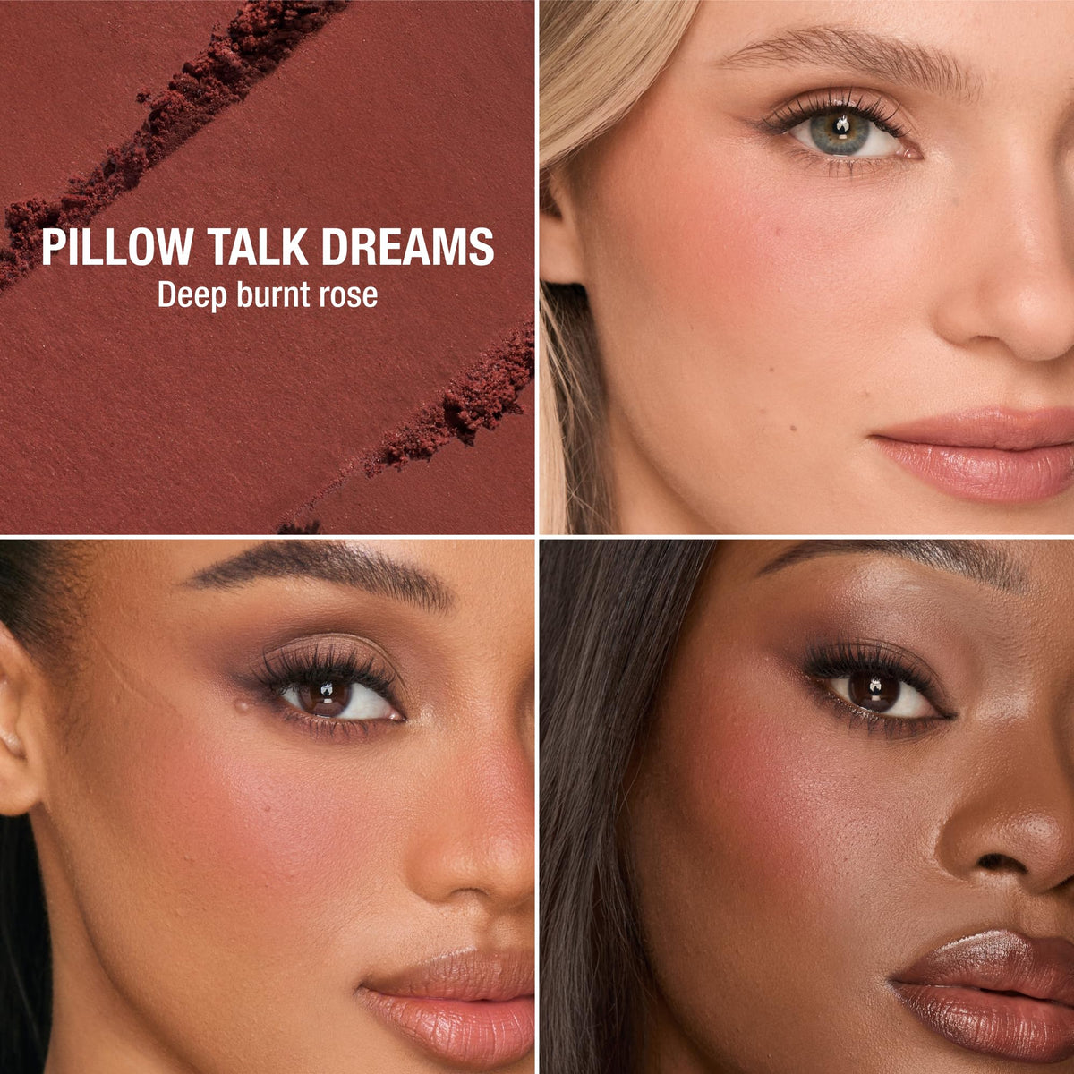 Brown Charlotte Tilbury Airbrush Flawless Blush Blur - Powder Color for Cheeks