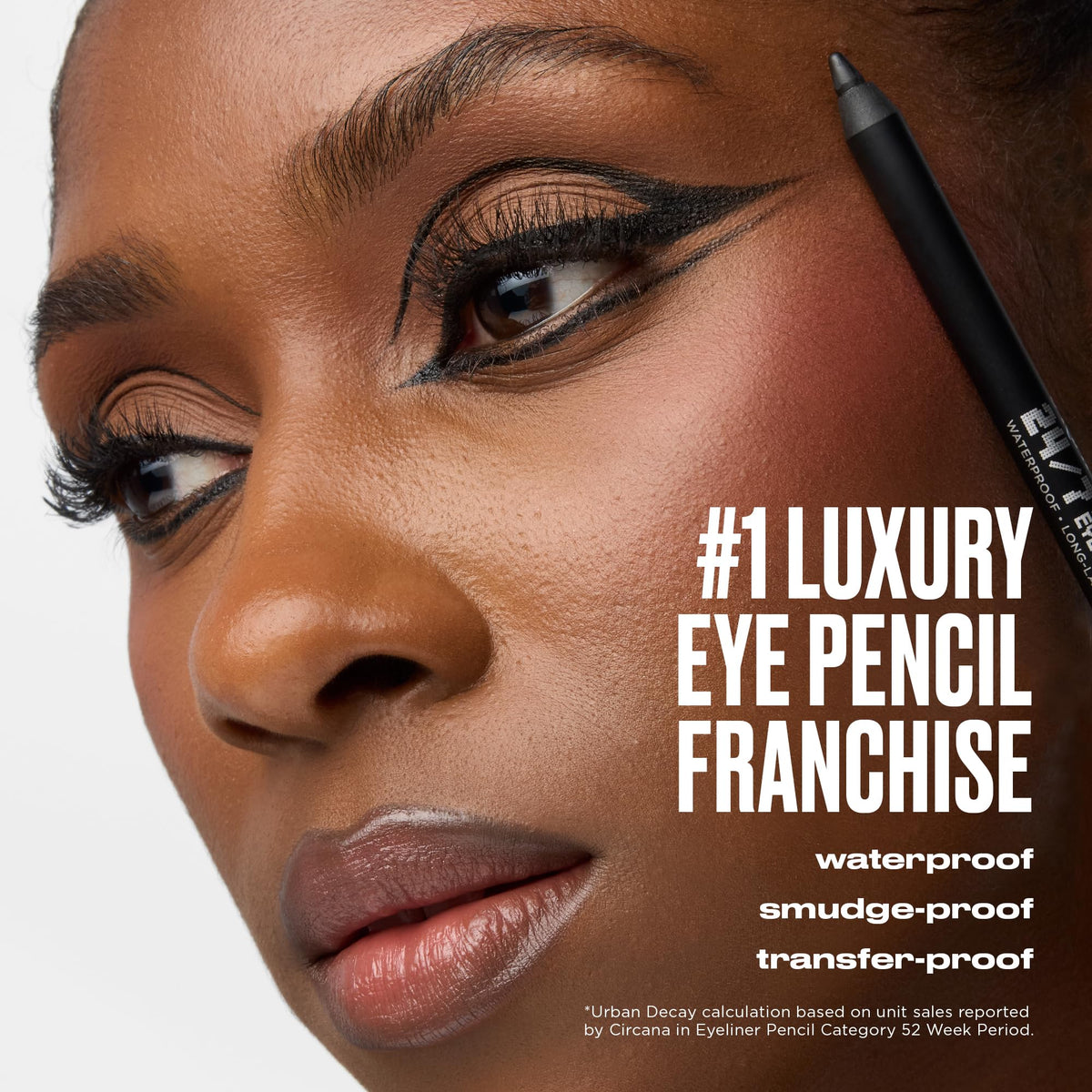Lavender Urban Decay 24/7 Glide-On Waterproof Black Eyeliner Pencil (Perversion)