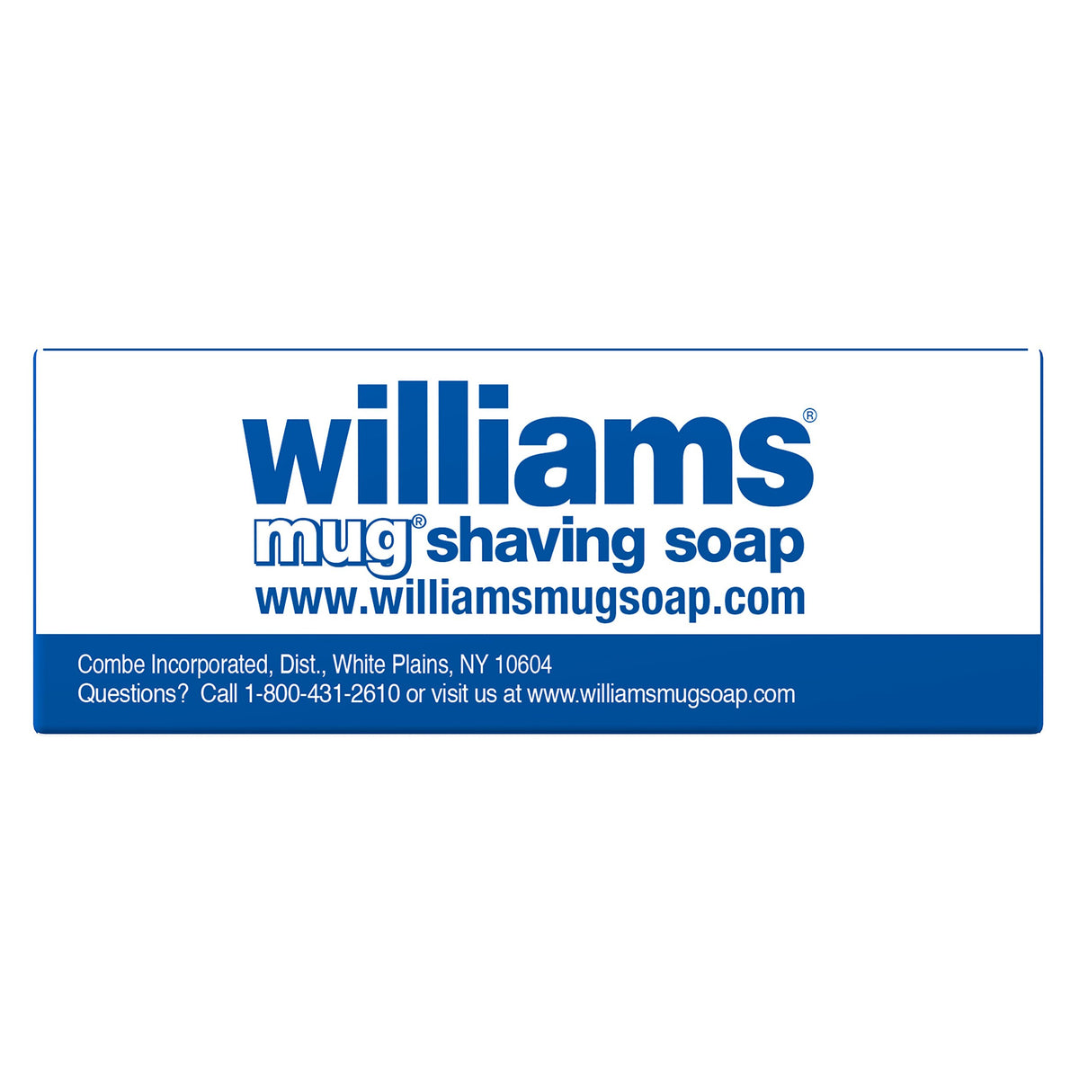 White Smoke Williams Mug Shaving Soap, 1.75 Oz