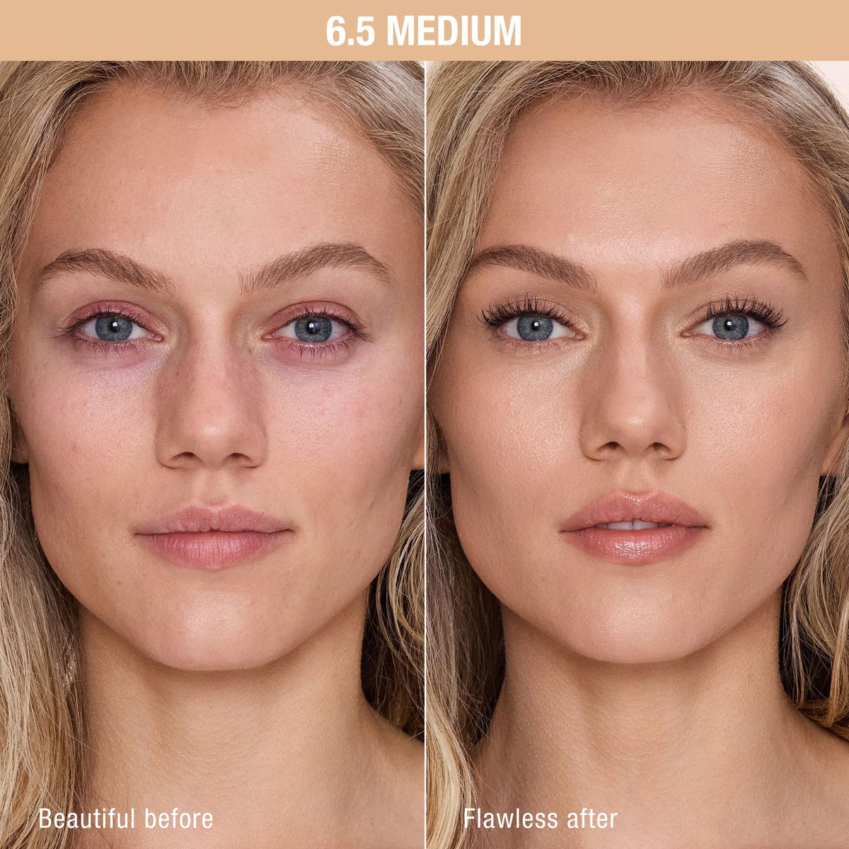 Tan Charlotte Tilbury AIRbrush Flawless Blur Concealer - Longwear Concealer for Dark Circles, Blemishes, Redness & More - Hydrating, Crease-Proof & Full Coverage with a Natural Matte Finish