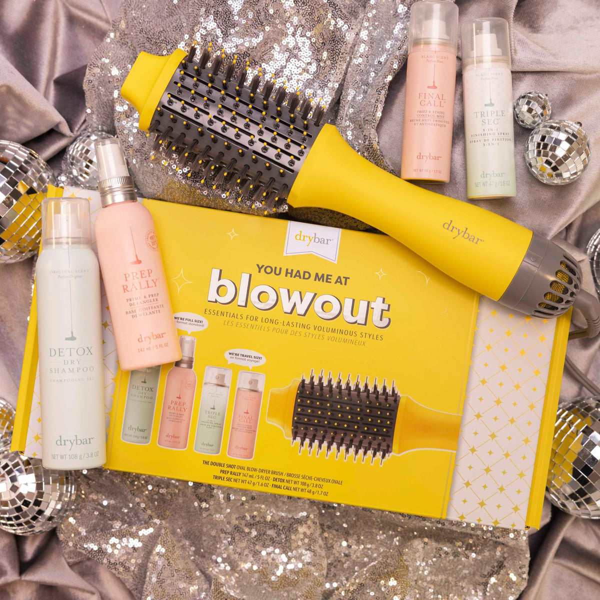 Rosy Brown Drybar You Had Me at Blowout Kit