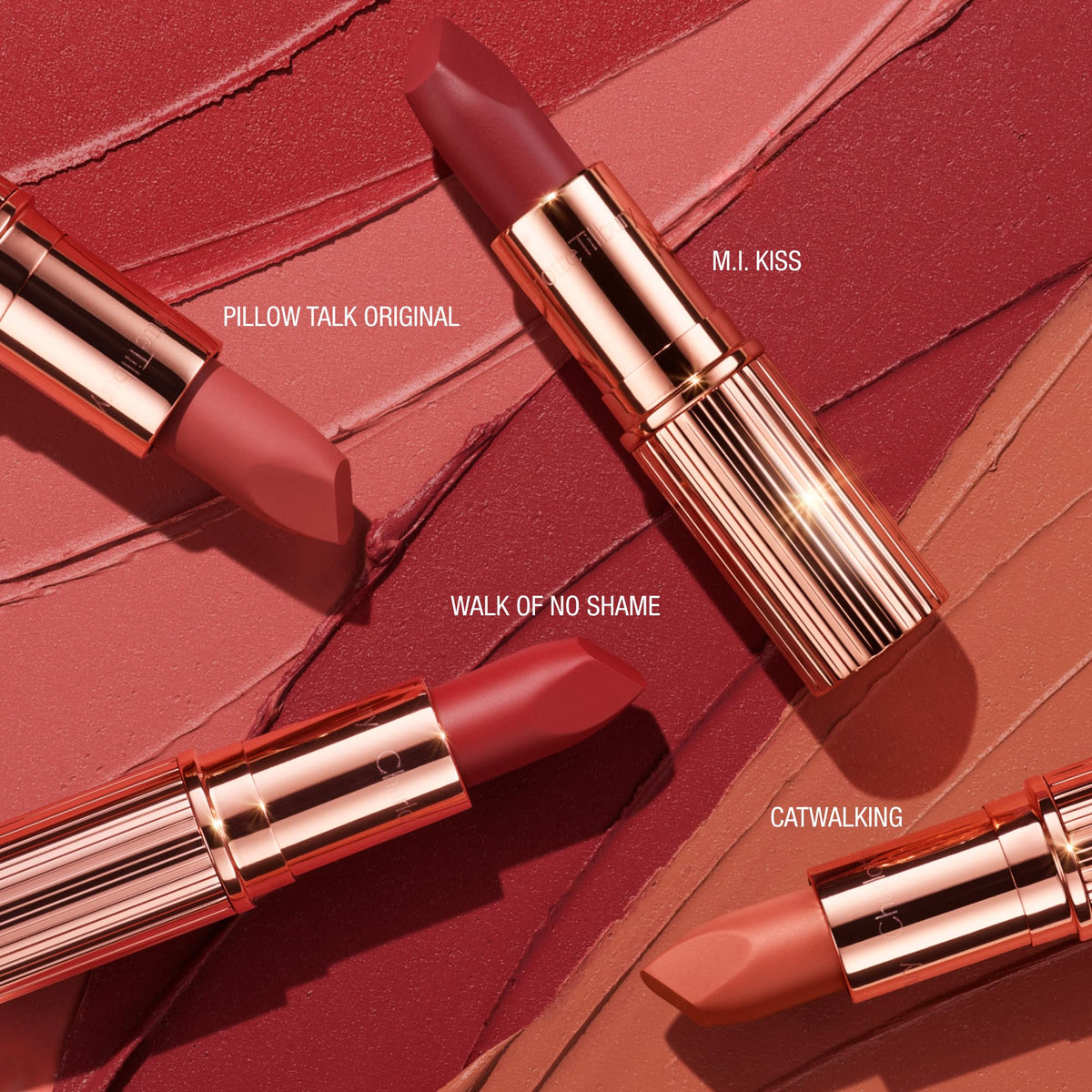 Brown Charlotte Tilbury Matte Revolution Lipstick - Long Lasting, Hydrating
