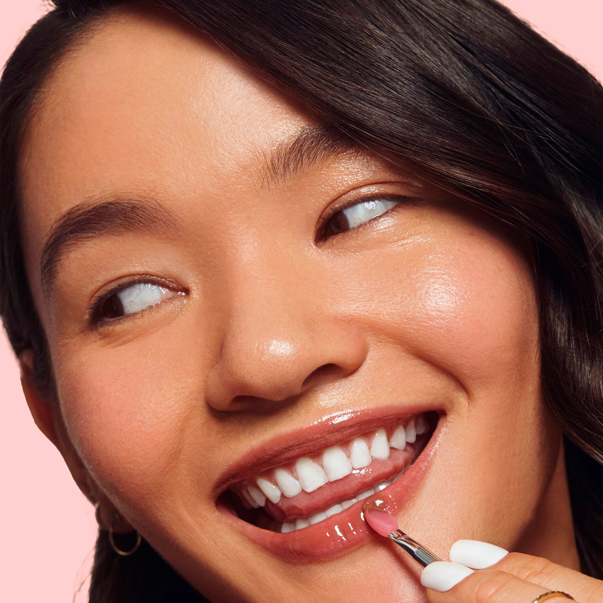 Dark Salmon LANEIGE Lip Glowy Balm: Sheer Tinted Lip Treatment Balm Tube