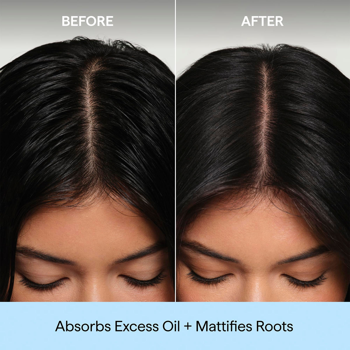 Black Briogeo Style + Treat Tinted Dry Shampoo Puff | Non-Aerosol & Talc-Free