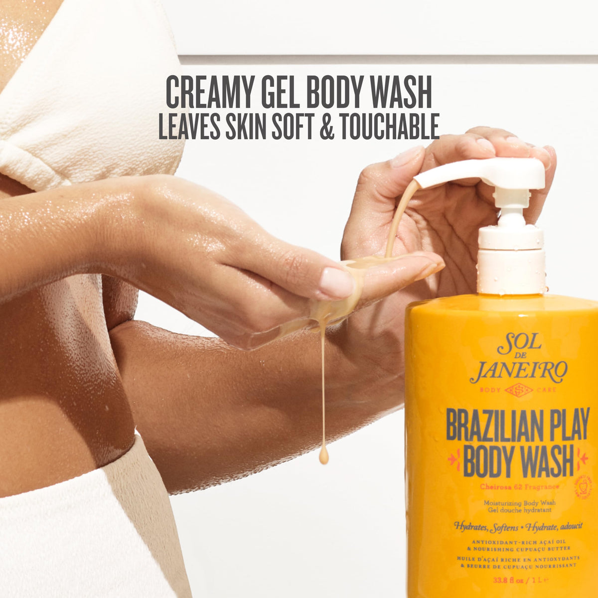 White Smoke Sol de Janeiro Brazilian Play Body Wash