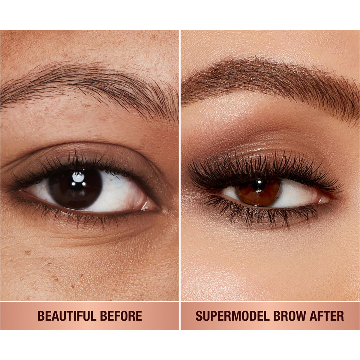 Tan Charlotte Tilbury Brow Cheat Eyebrow Pencil - Refillable, Micro-Precision