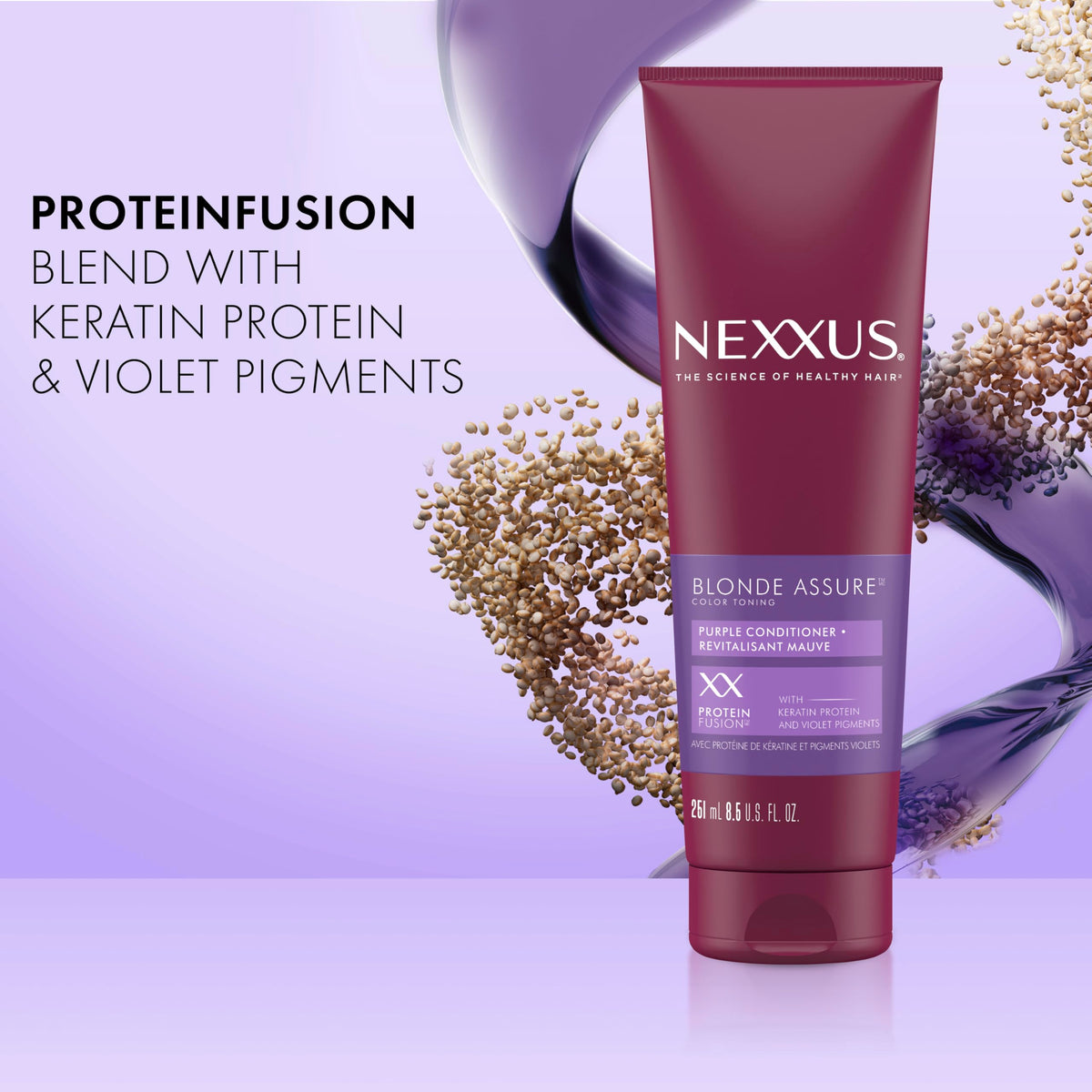 Lavender Nexxus Blonde Assure Purple Conditioner 8.5 oz