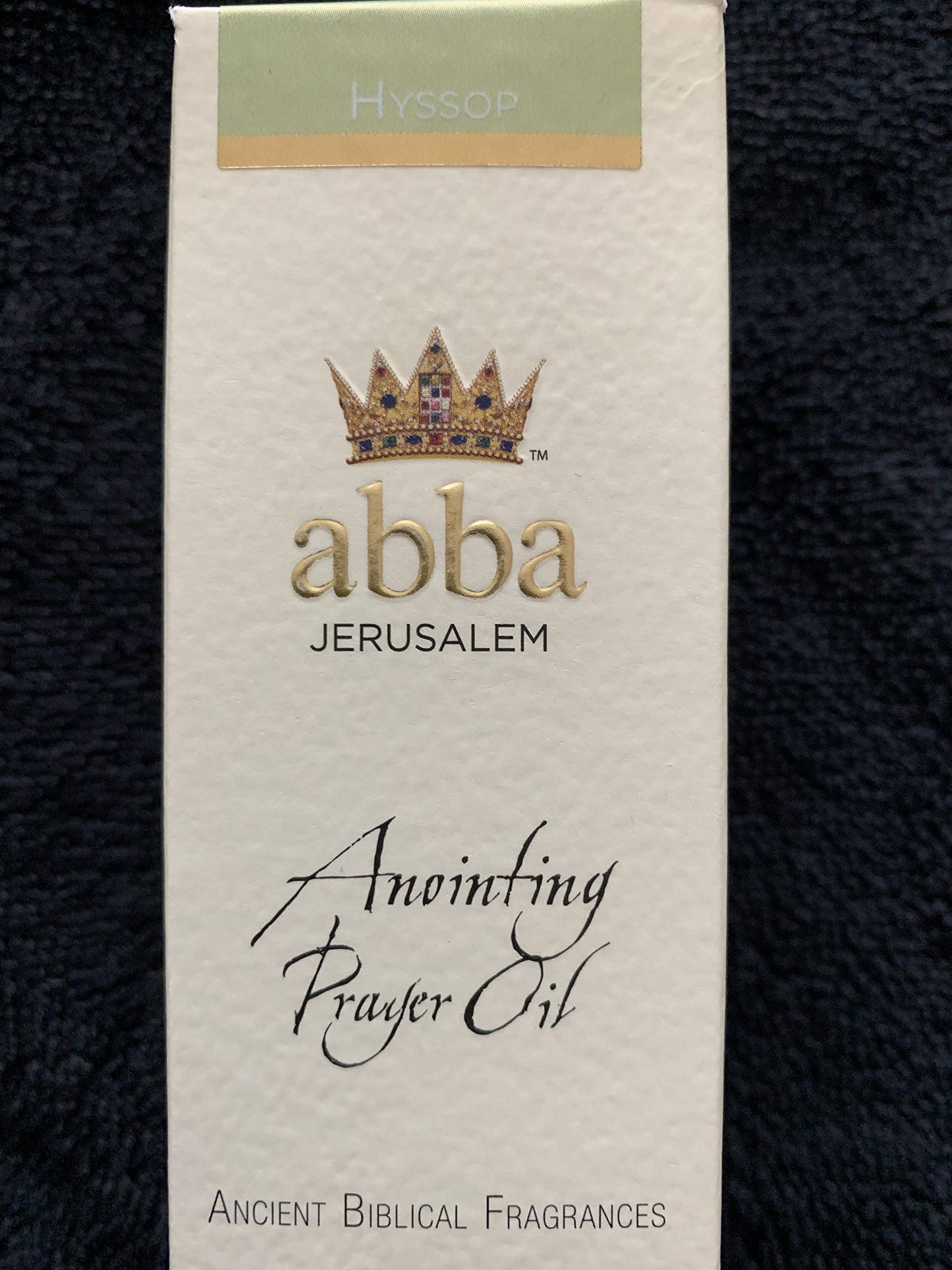 Gray ABBA Anointing Oil-Covenant Oil-1/2 Oz