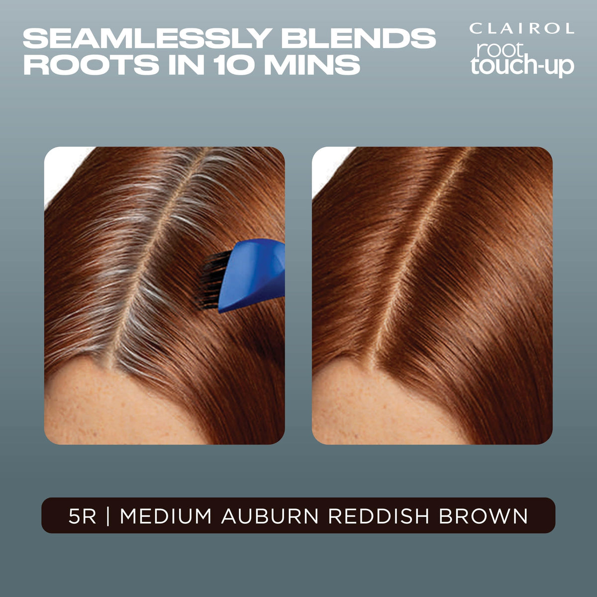 Dim Gray Clairol Root Touch Up Permanent Hair Dye, 5R Medium Auburn/Reddish Brown