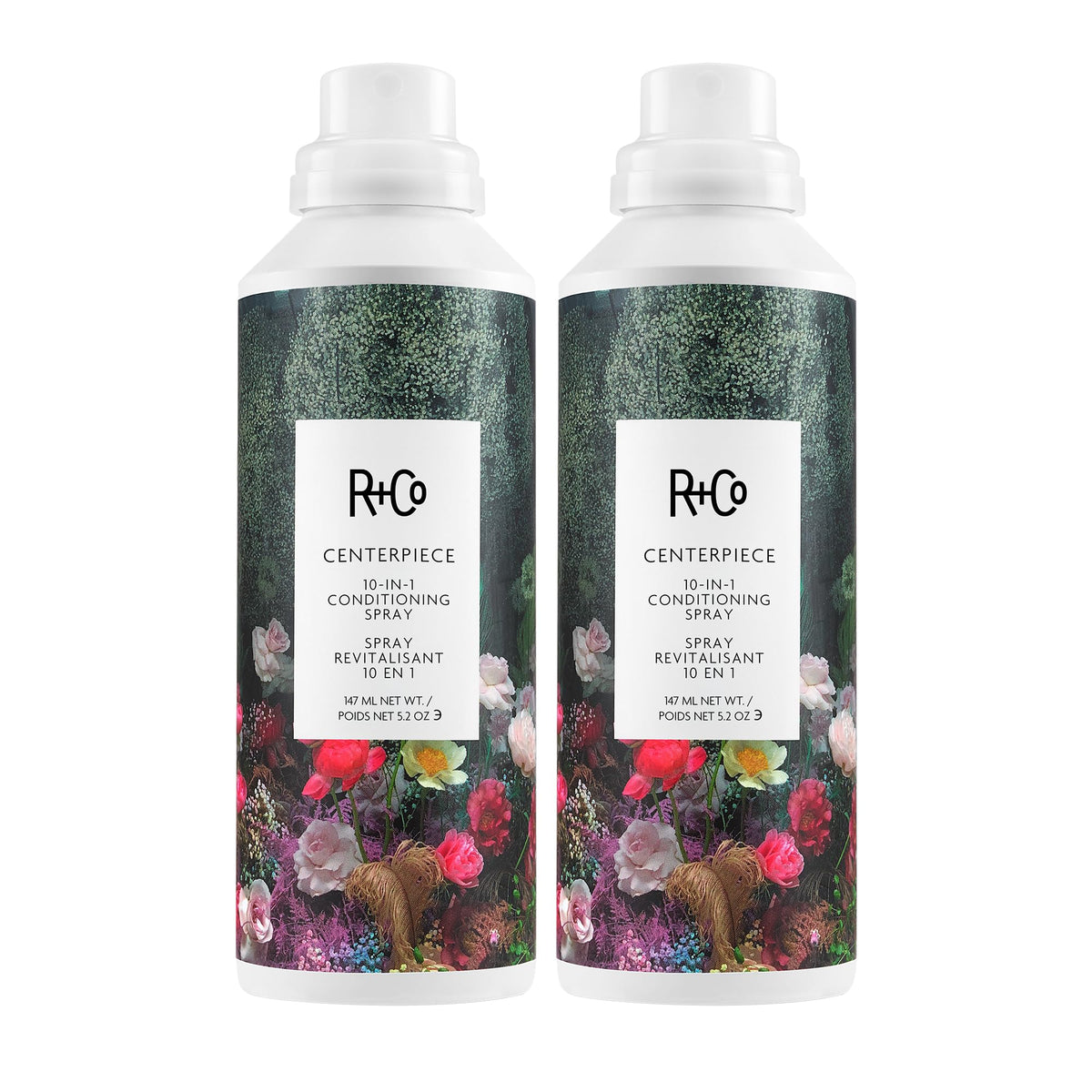 White Smoke R+Co CENTERPIECE 10-In-One Elixir Spray 2 Pack