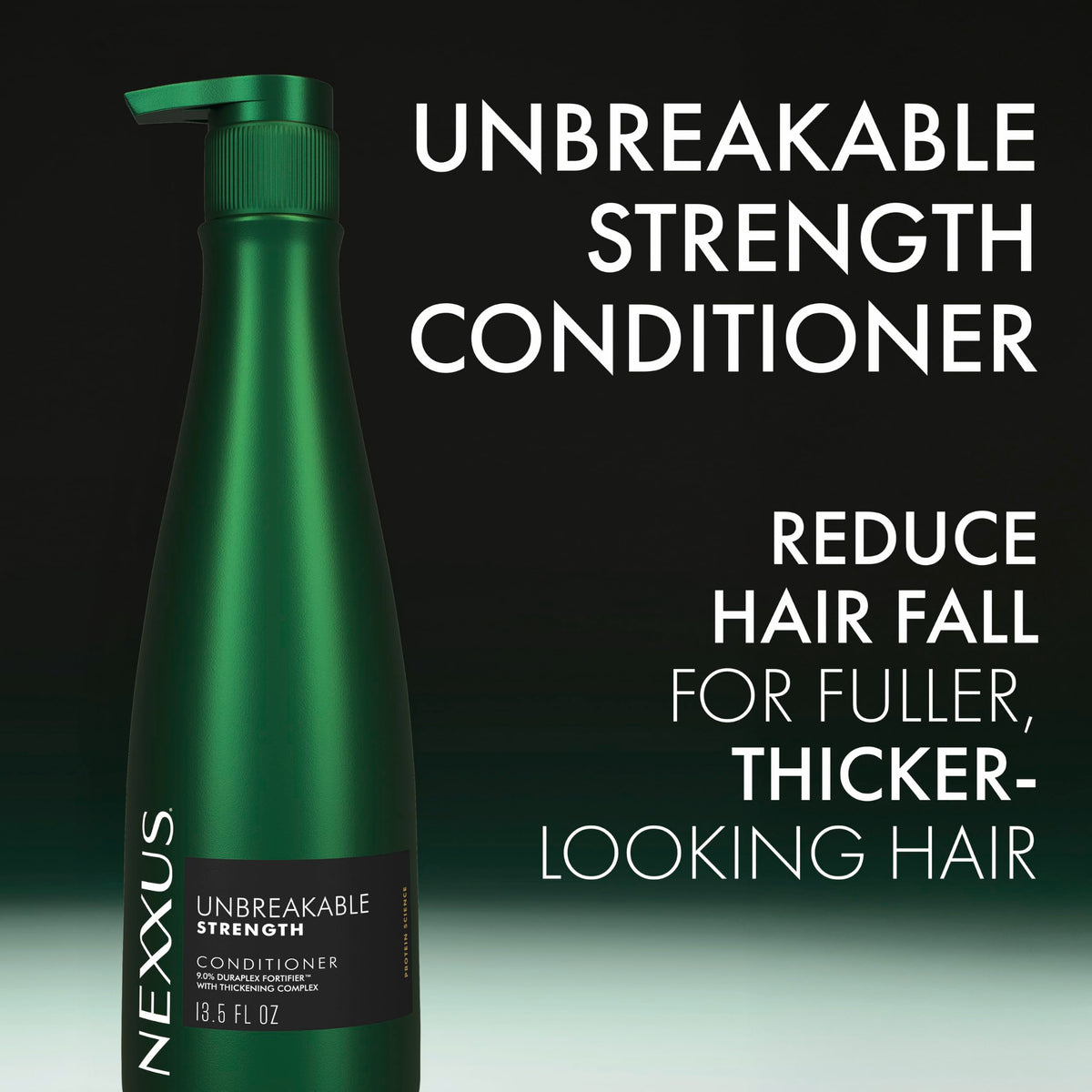 Black Nexxus Unbreakable Anti Breakage Conditioner 13.5 oz