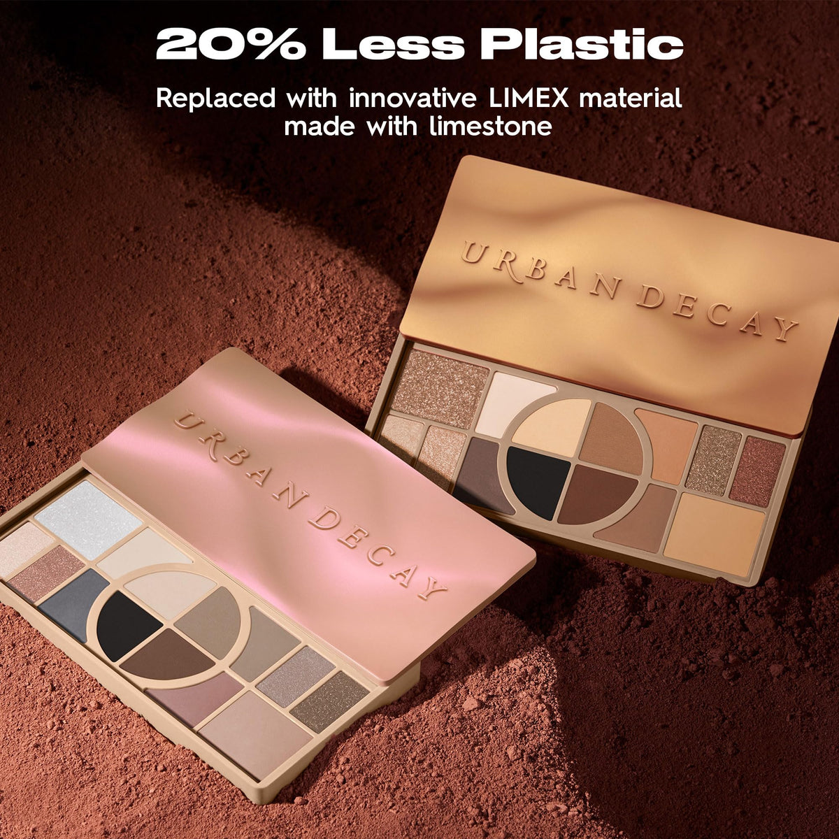 Black Urban Decay Naked Shaped Cool Makeup Palette for Eyes + Face