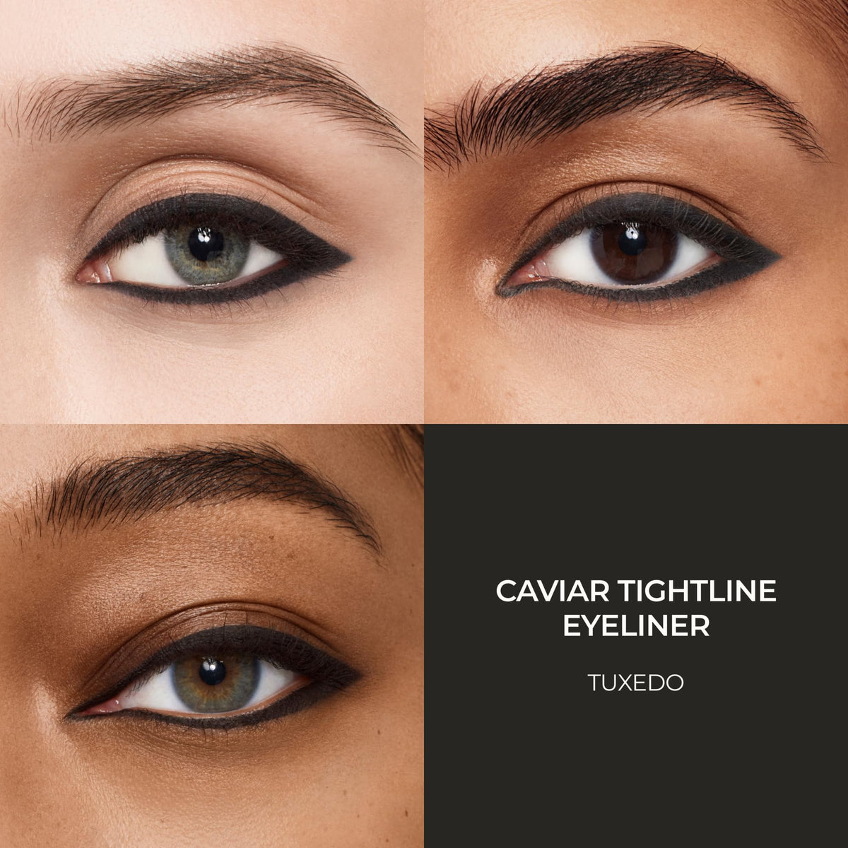 Dark Slate Gray Laura Mercier Caviar Cravings Eye Essentials, Caviar Tightline Eyeliner and Extravagant Mascara: Long Lasting Color, 3X Curl and Lift, Smudge- & Transfer-Proof, Holiday Gift Set